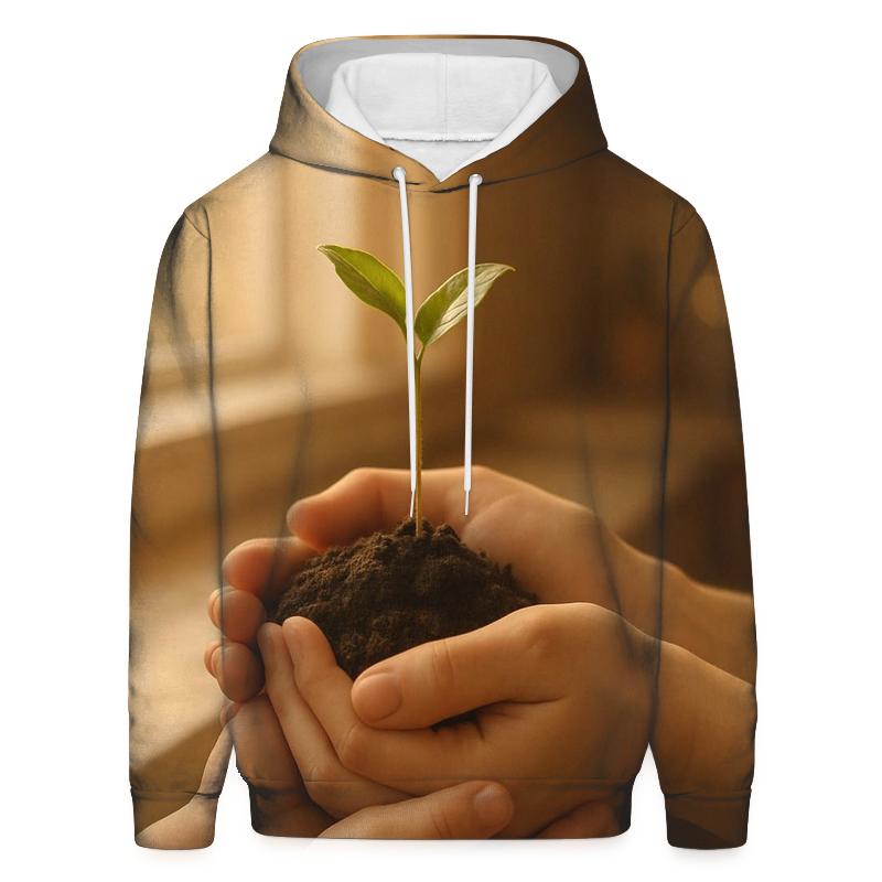 Hands That Build Tomorrow heavyweight hoodies