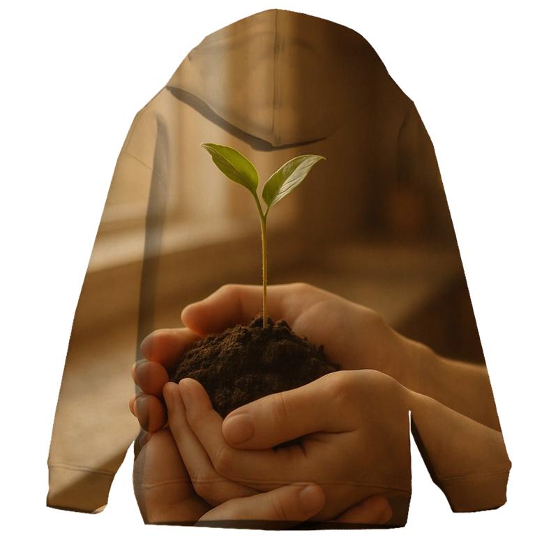 Hands That Build Tomorrow heavyweight hoodies