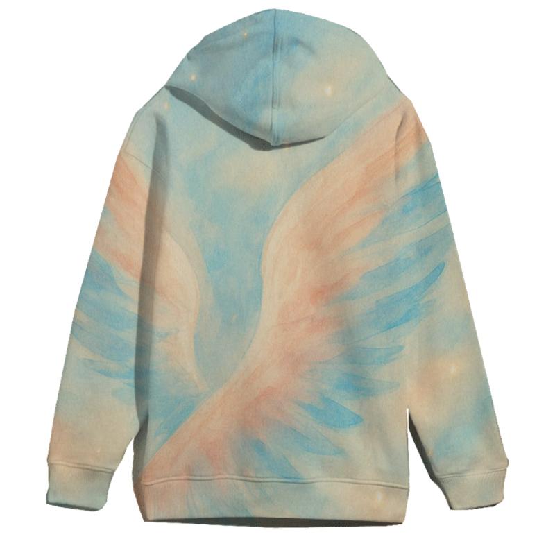 Peaceful Wings heavyweight hoodies