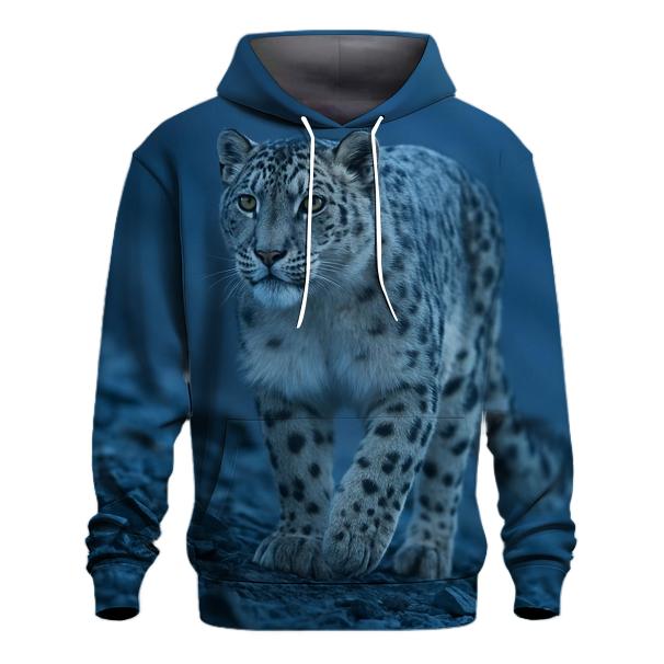 Ridge Ghost — Snow Leopard embroidered hoodies