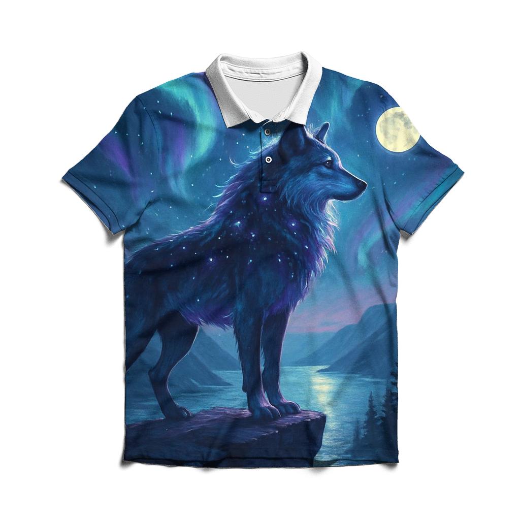 Aurora Lupus designer slim fit polos