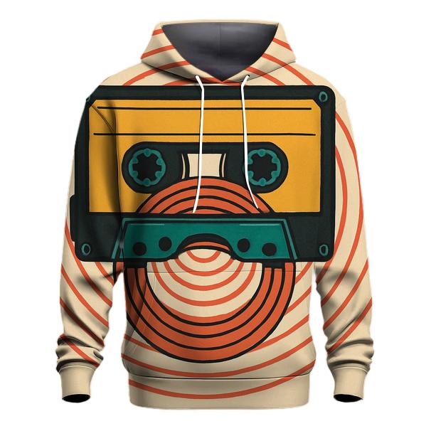 Cassette Tape Echo premium hoodies