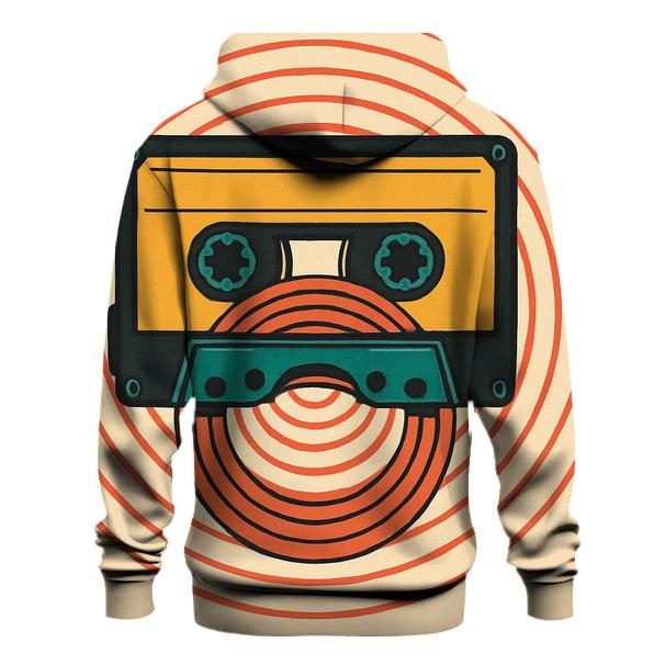 Cassette Tape Echo premium hoodies