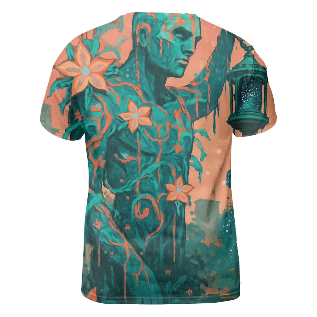 Graffiti Garden Sentinel creative print fashion shirts