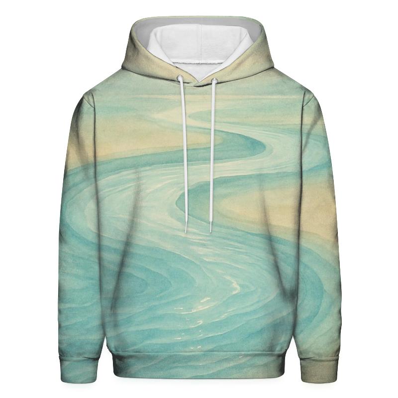 Sacred Waters Flow designer hoodies