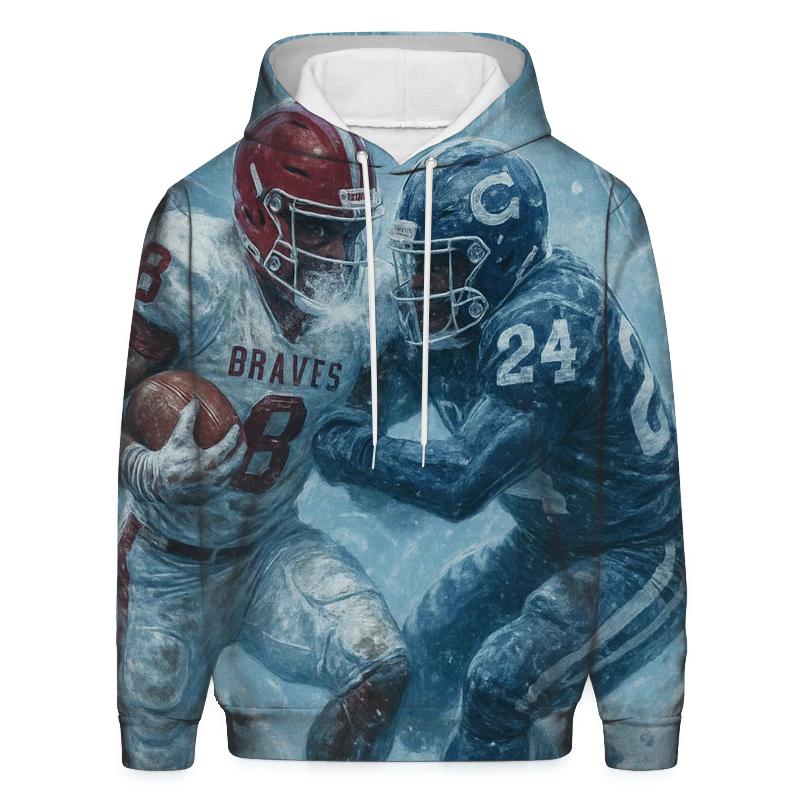 Winter Frozen Showdown graphic hoodies