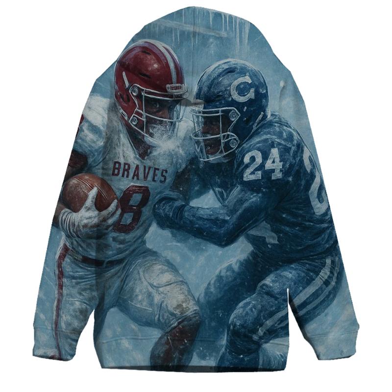 Winter Frozen Showdown graphic hoodies