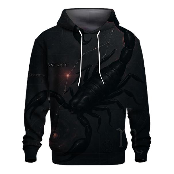 Scorpio Galactic Scorpion Design hoodie trends