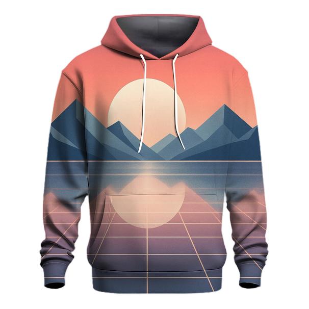 Chrome Mirage Sunset hoodie trends
