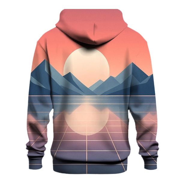 Chrome Mirage Sunset hoodie trends