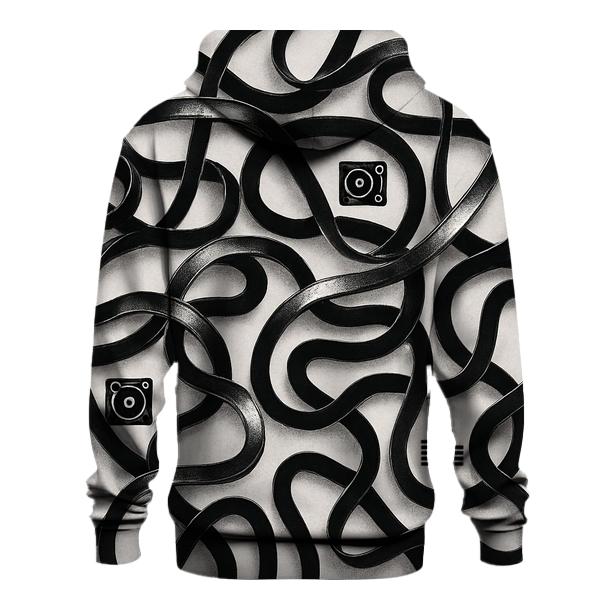 Tape Maze Retro Tech zip-up hoodies