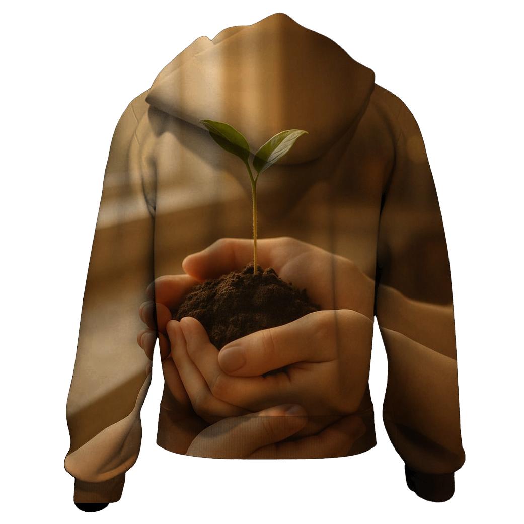 Hands That Build Tomorrow zip-up hoodies