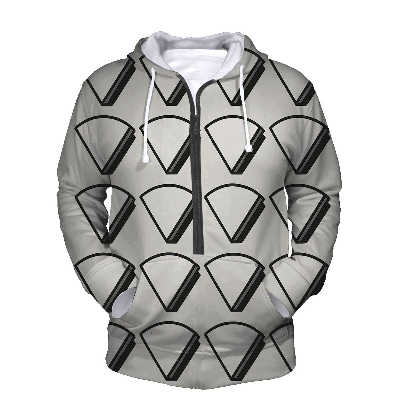 Filter Grid Geometry hoodie styles
