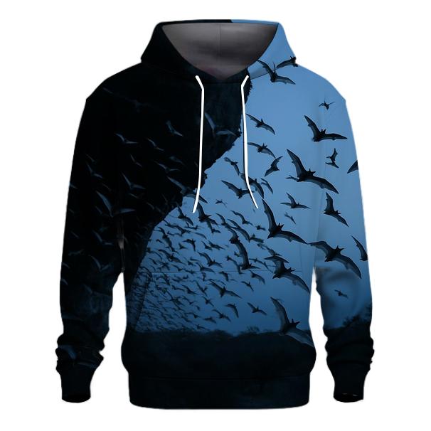 Cave Mouth Emergence — Bats At Dusk hoodie trends