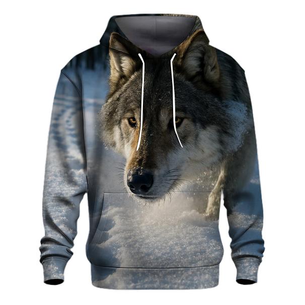 Snow Trail Tracking Study heavyweight hoodies