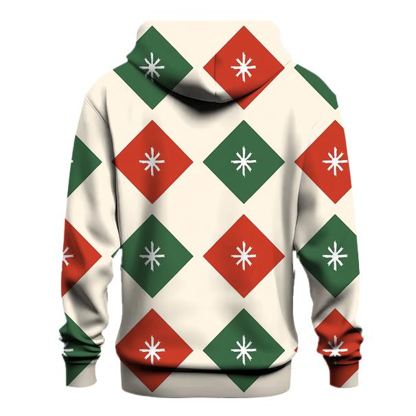 Diamond Snowflake Matrix custom hoodies