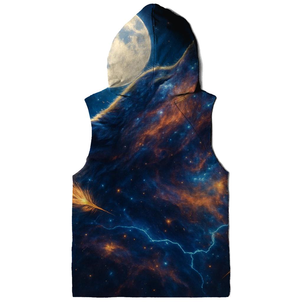Nebula Howl embroidered hoodies