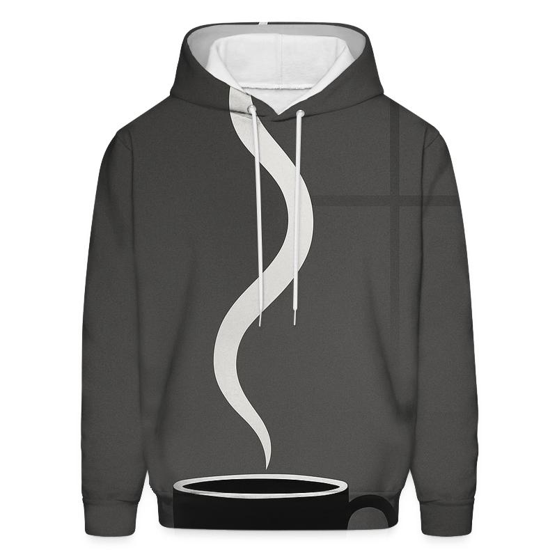 Steam Spiral Silhouette heavyweight hoodies