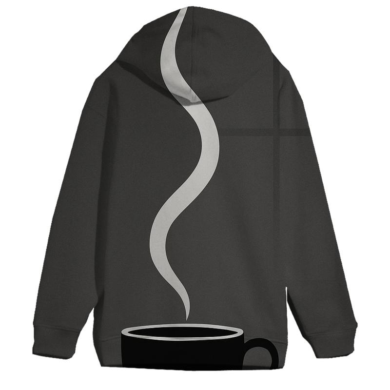 Steam Spiral Silhouette heavyweight hoodies