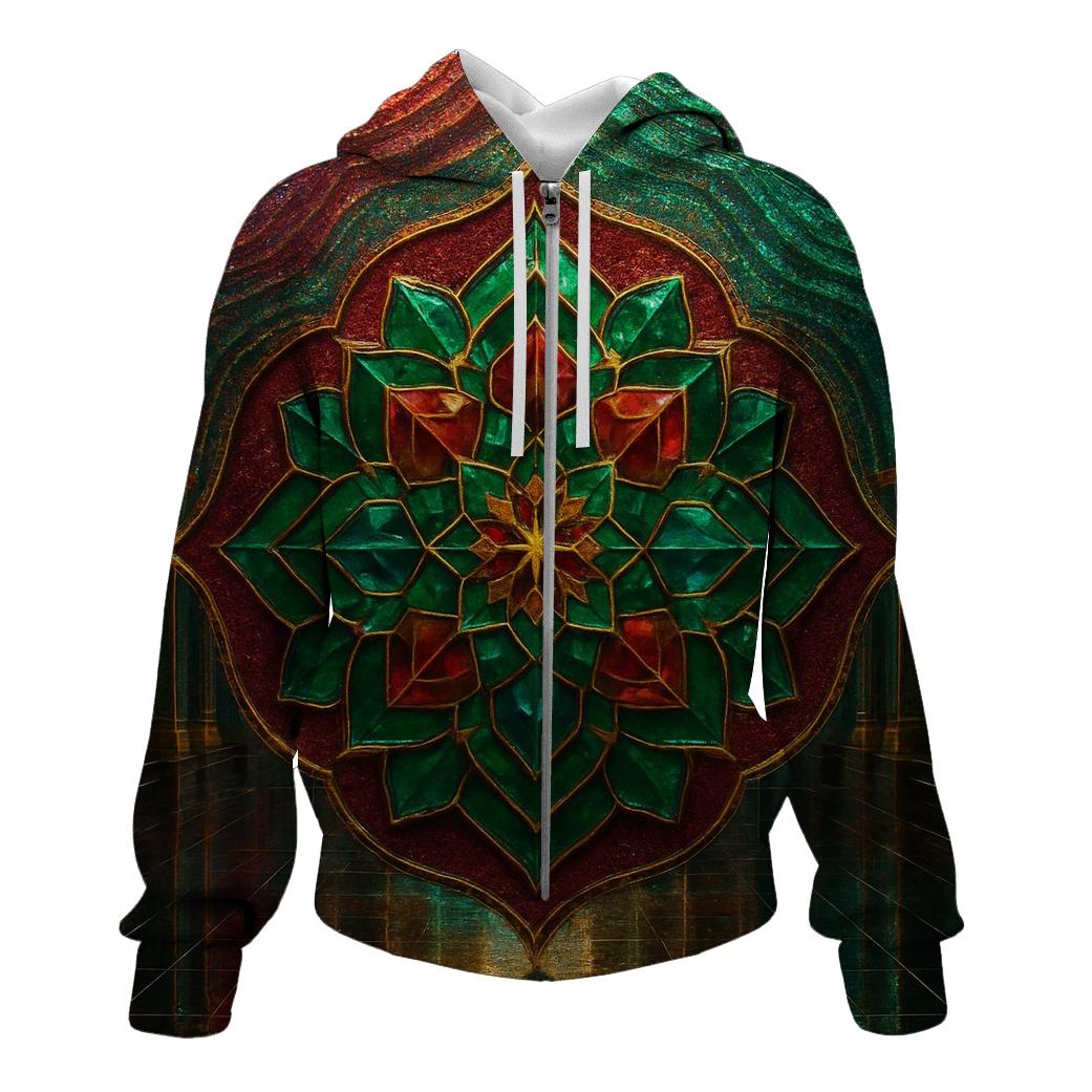Jewel Tide Mandala pullover hoodies