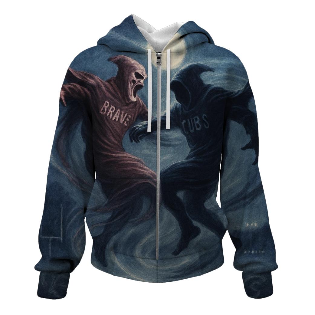 Moonlit Rivalry Ritual pullover hoodies