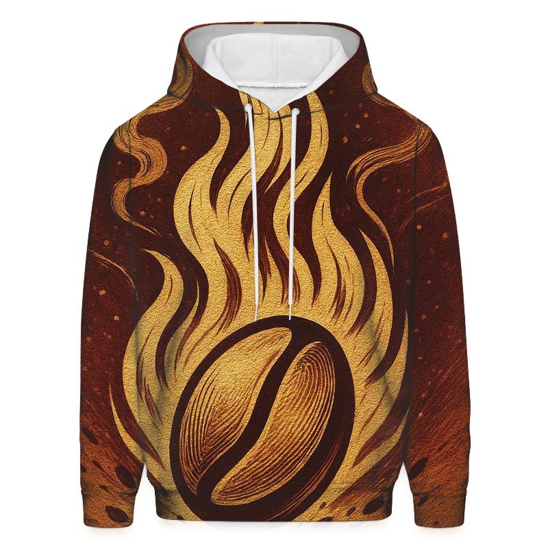Roast Flame Emblem zip-up hoodies