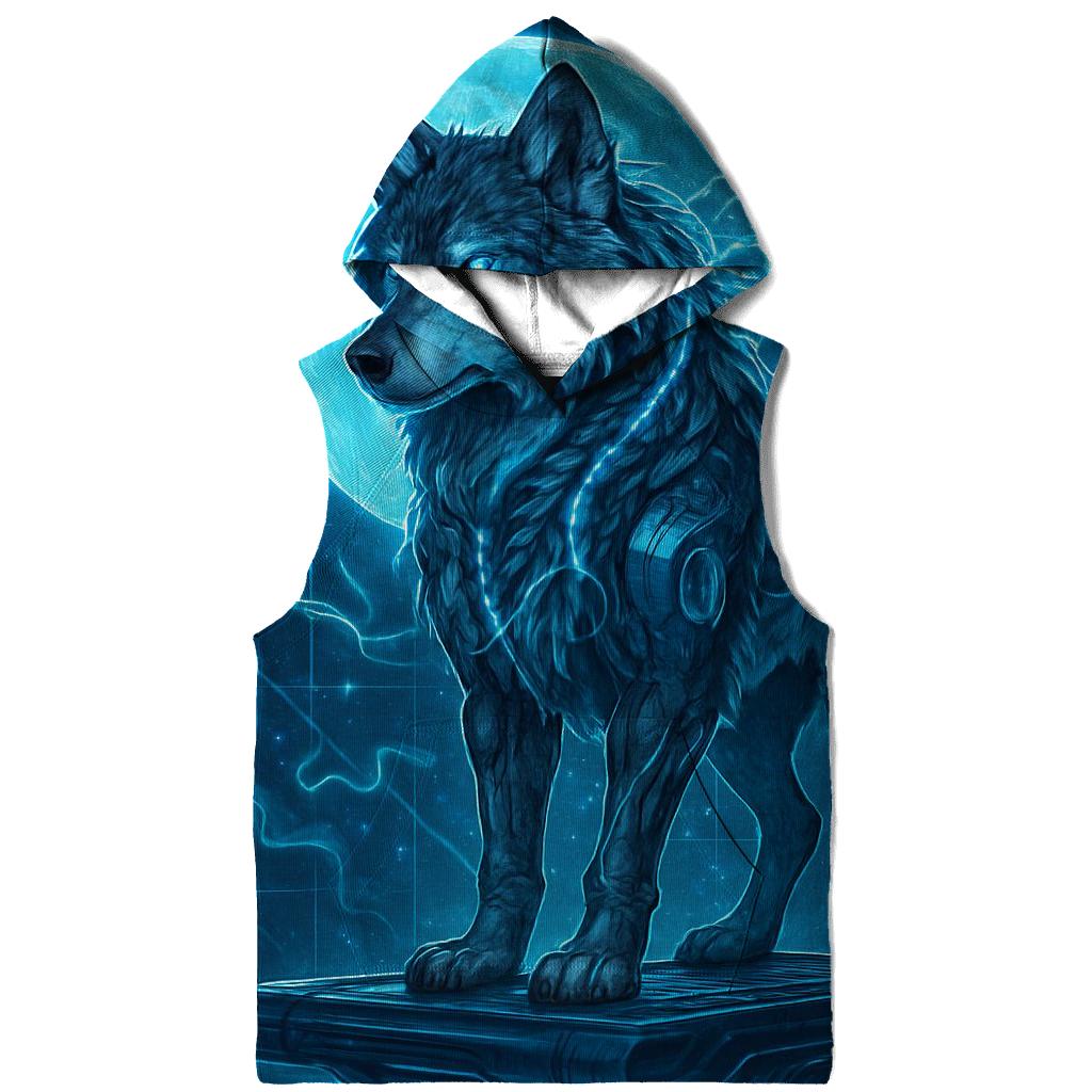 Circuit Howl Sentinel embroidered hoodies
