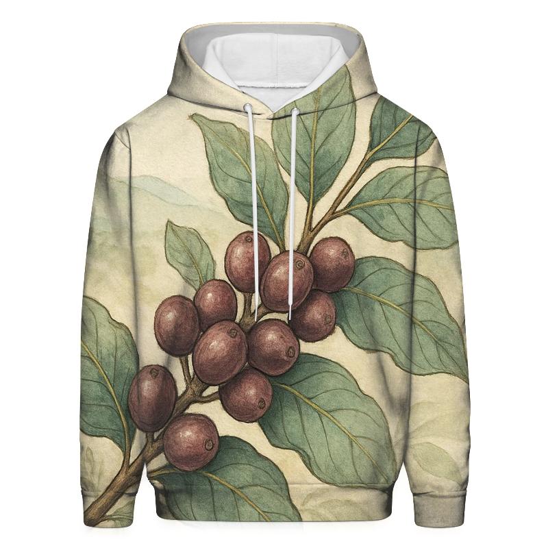 Cherry Branch Sketch designer hoodies