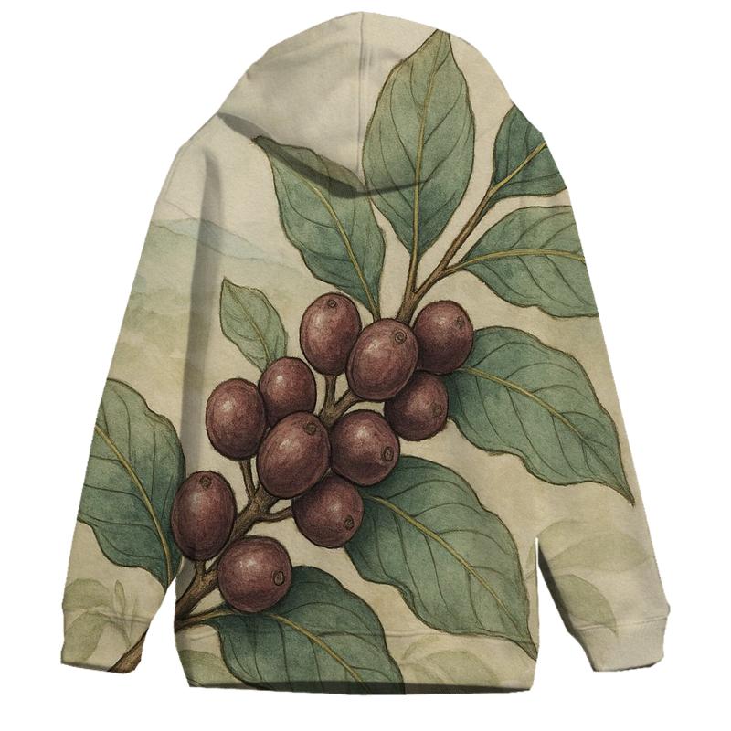 Cherry Branch Sketch designer hoodies