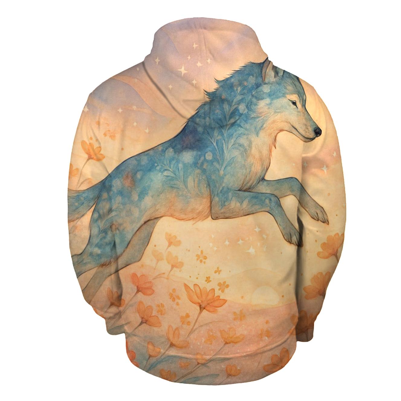 Floral Spirit Runner lightweight hoodies