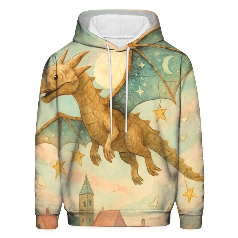 Paper Kite Dragon printed hoodies
