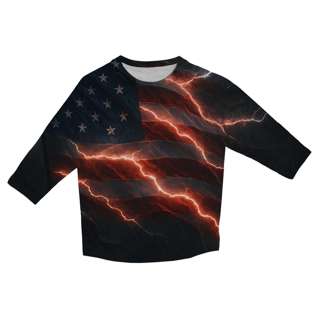 Stormbreaker Flag Surge personalized 3/4 sleeve tees
