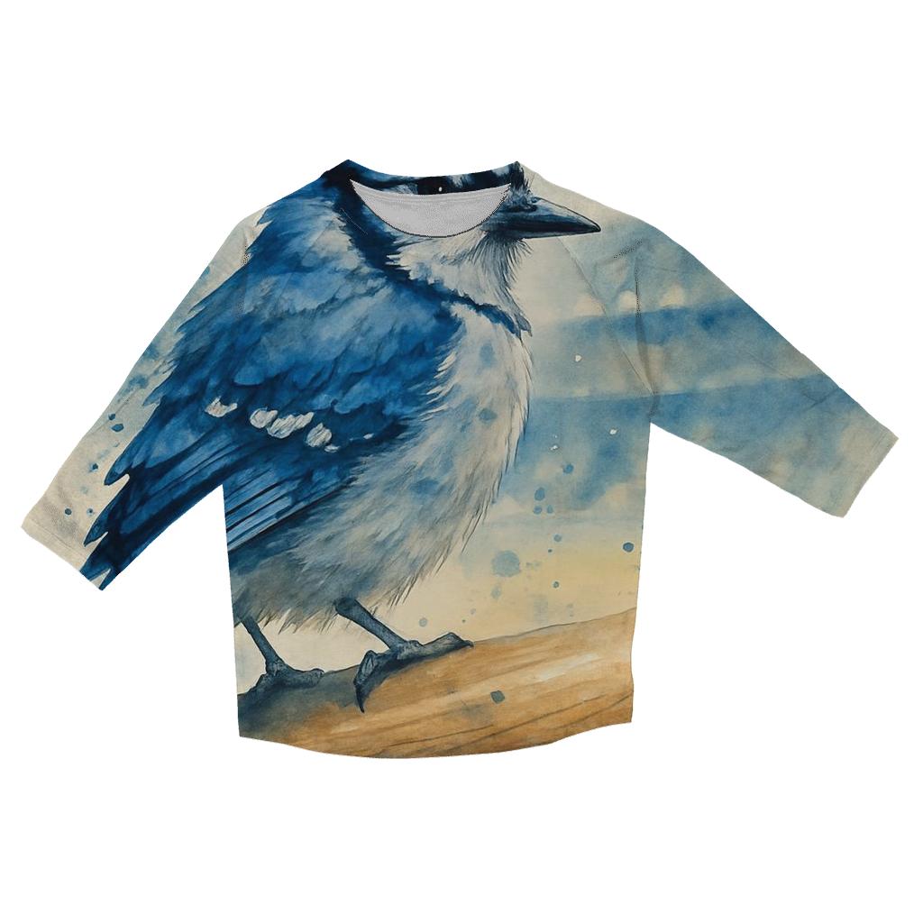 Blue Jays Perch And Bat Harmony personalized 3/4 sleeve tees