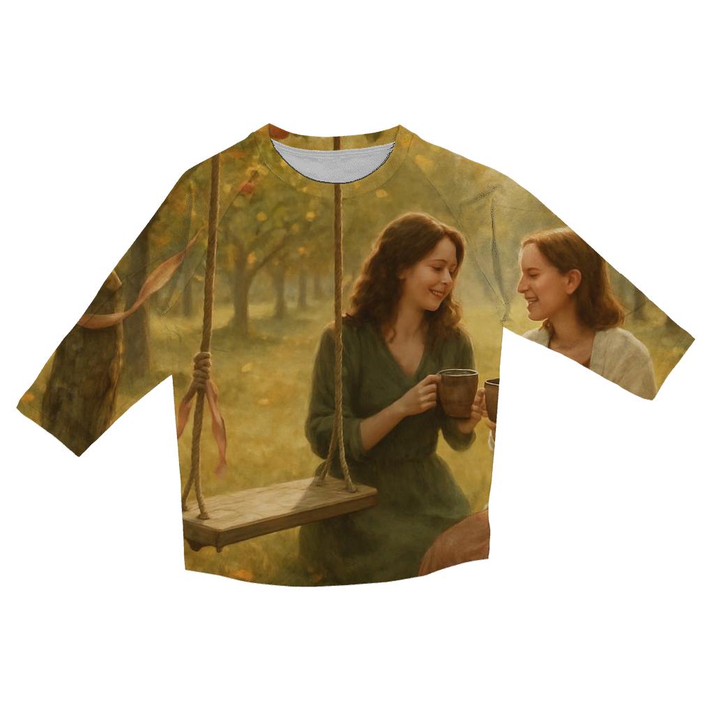 Grateful Orchard Swing personalized 3/4 sleeve tees