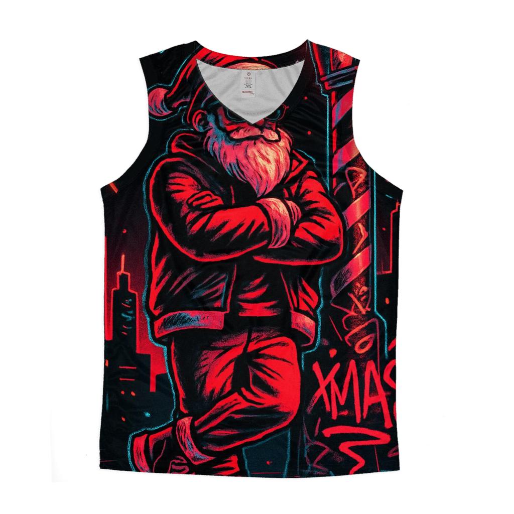 Neon Street Santa stylish racerback tanks