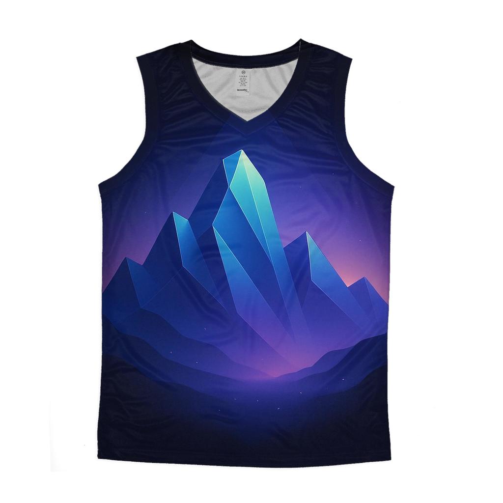 Chromatic Mountain Of Light stylish racerback tanks