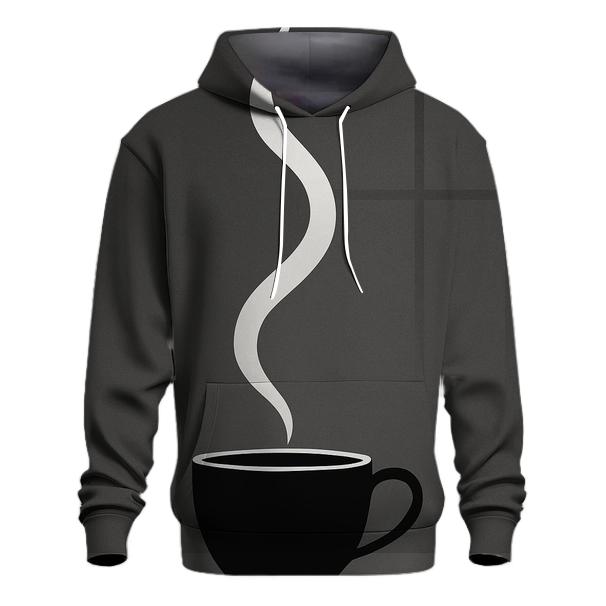 Steam Spiral Silhouette hoodie designs