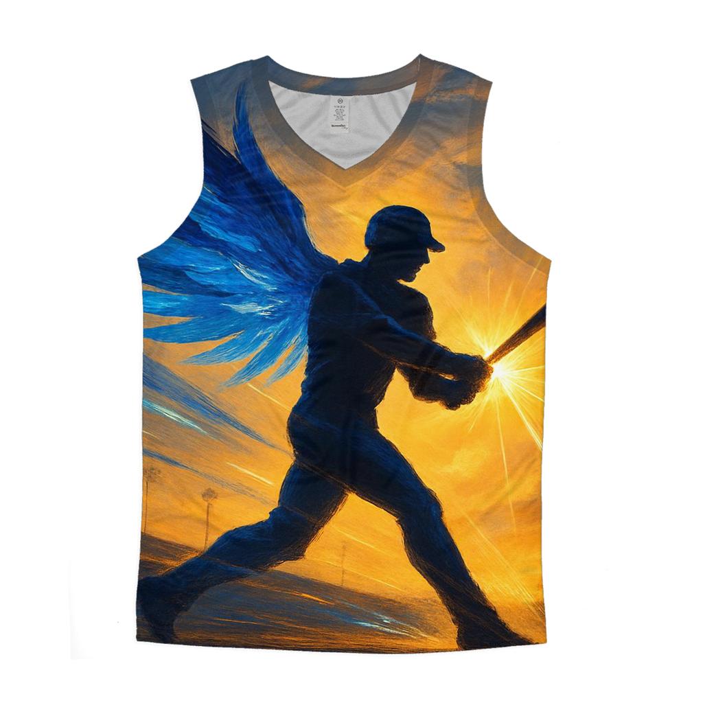 Winged Victory Swing personalized athletic tanks