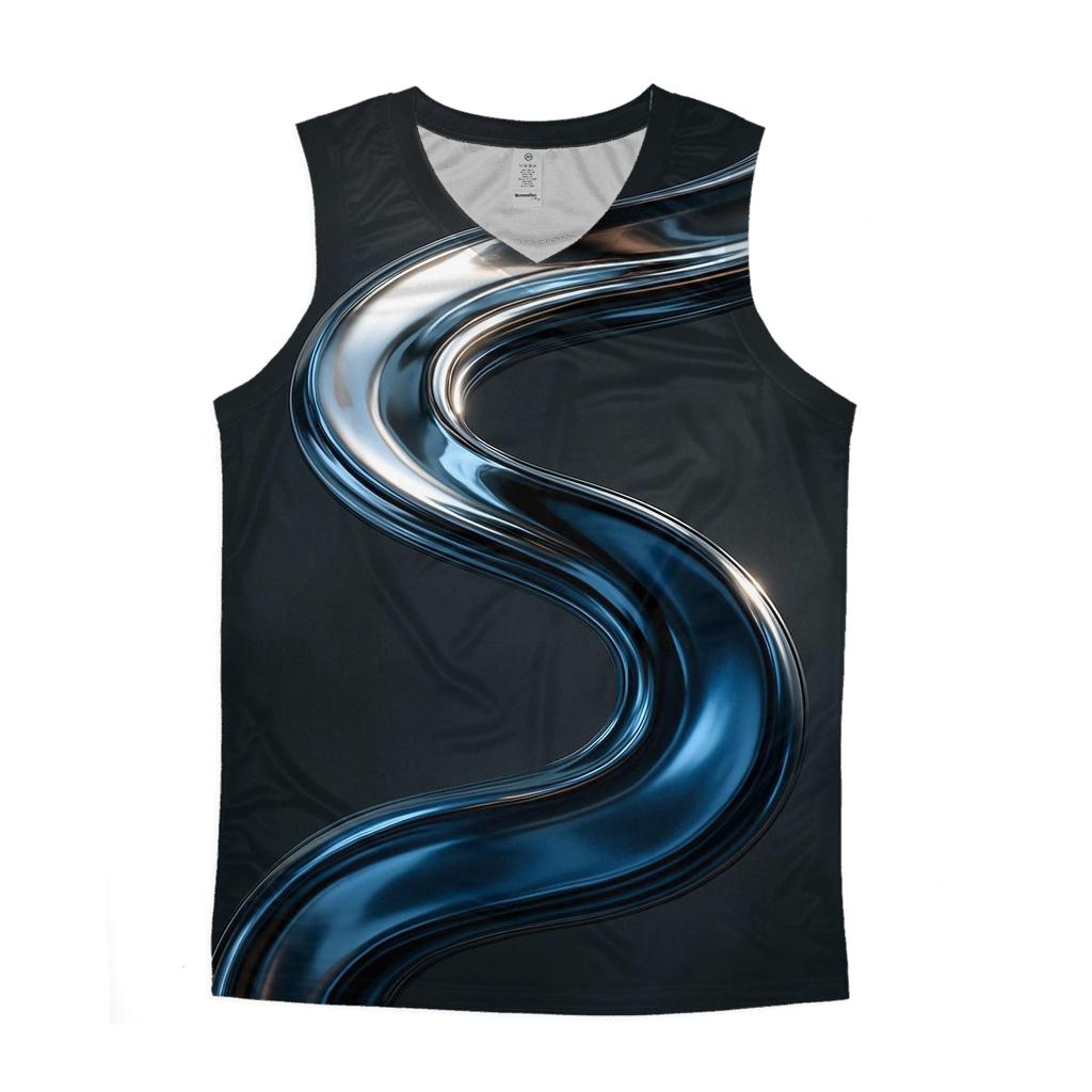 Metallic Dawn Ribbon custom tank tops