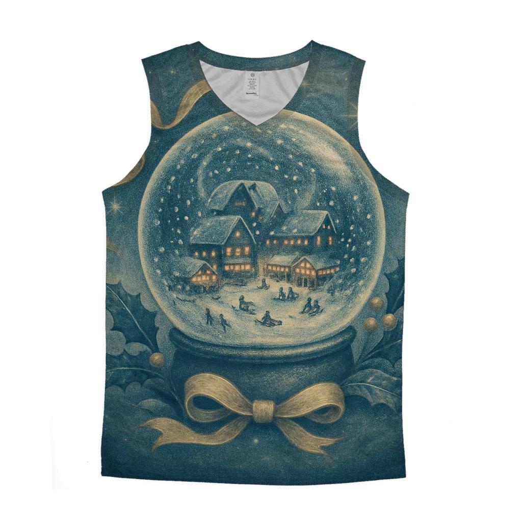 Snow Globe Cityscape casual summer tank tops