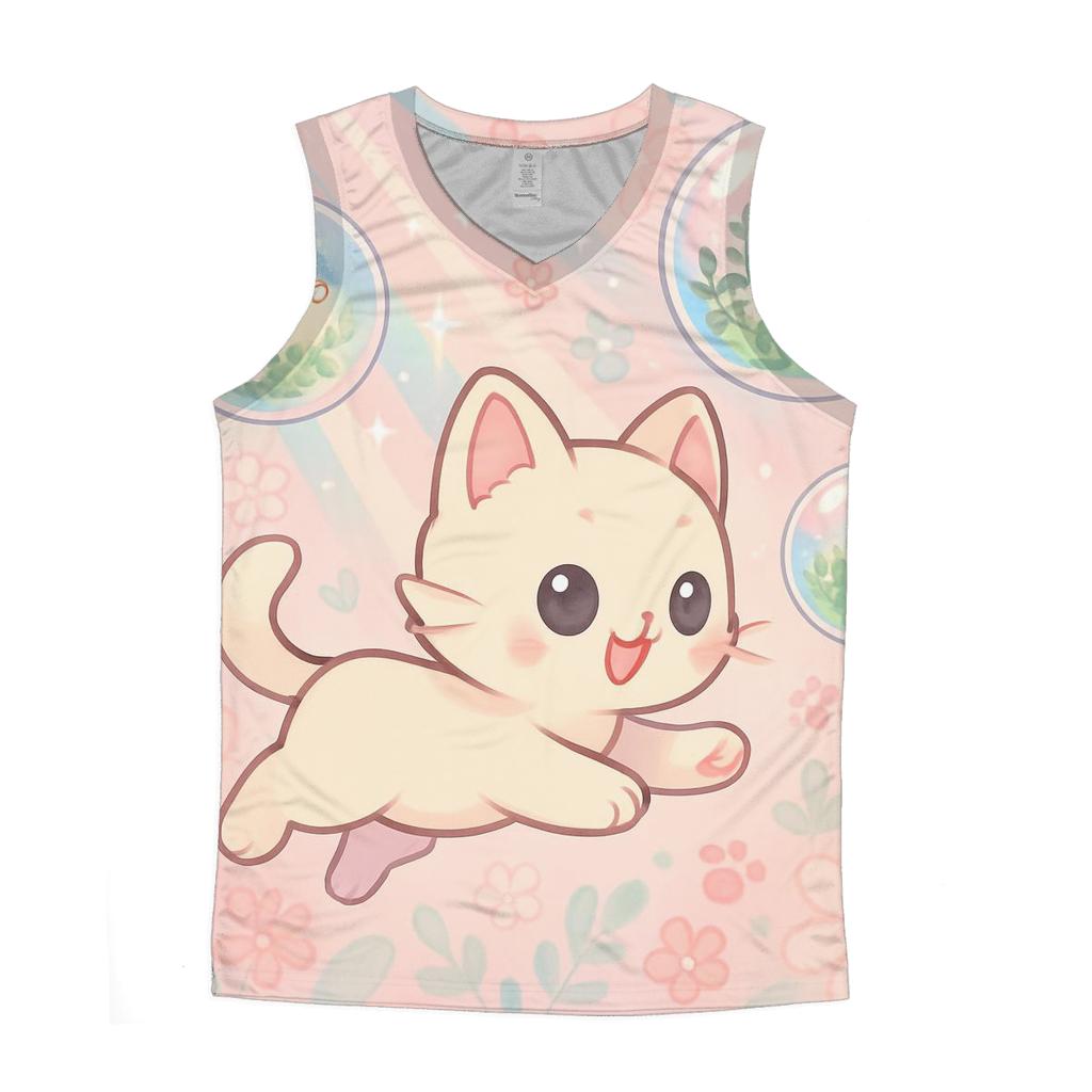 Bubble Garden Playtime cotton sleeveless tops