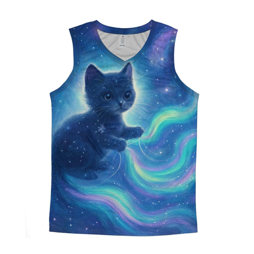 Dreamweaver Cosmic Kitten casual summer tank tops
