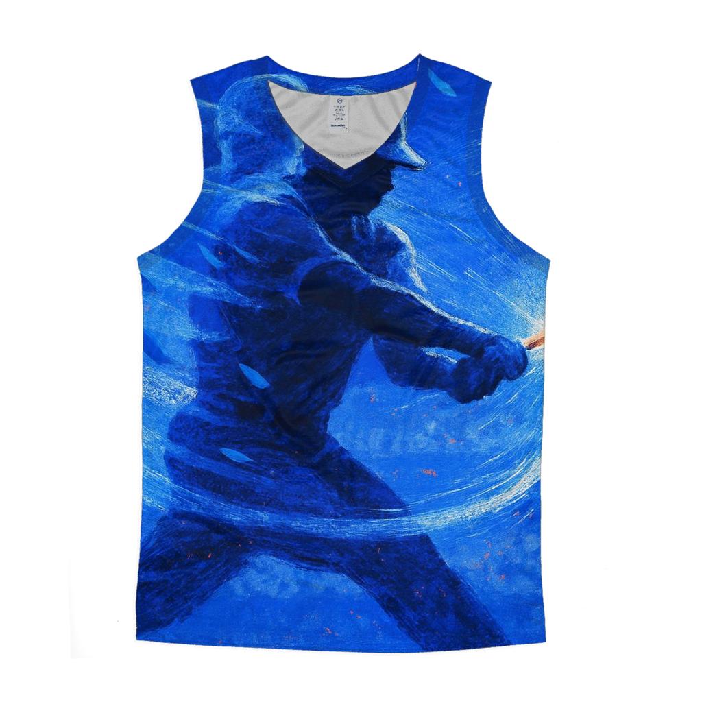 Arc Of The Blue Jays Swing stylish racerback tanks