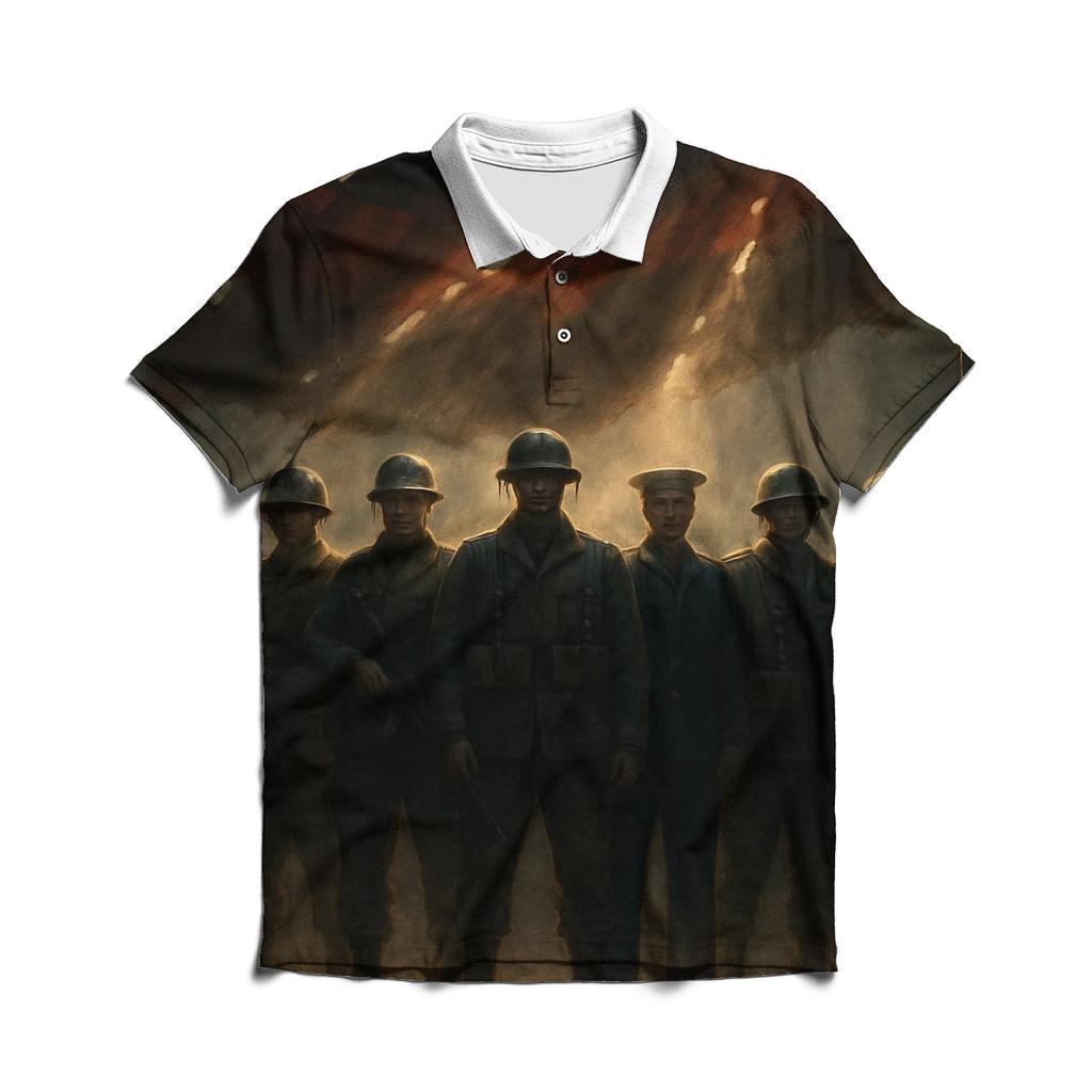 Guardian Of The Flagline personalized polo shirts