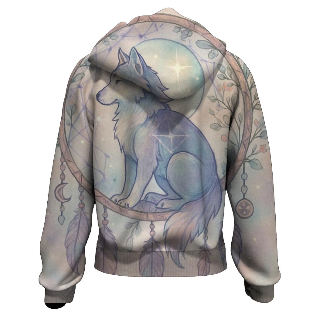 Dreamcatcher Guardian zip-up hoodies