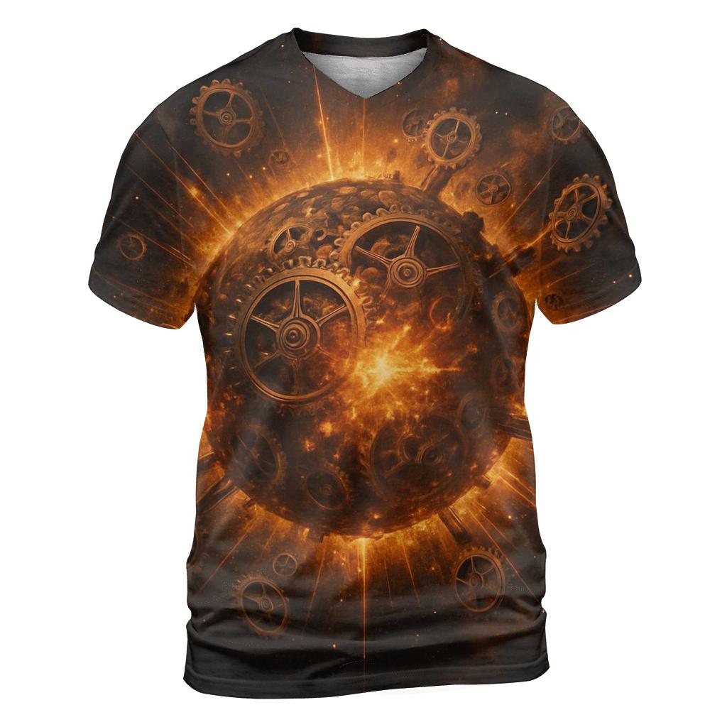 Clockwork Supernova trendy printed shirt styles