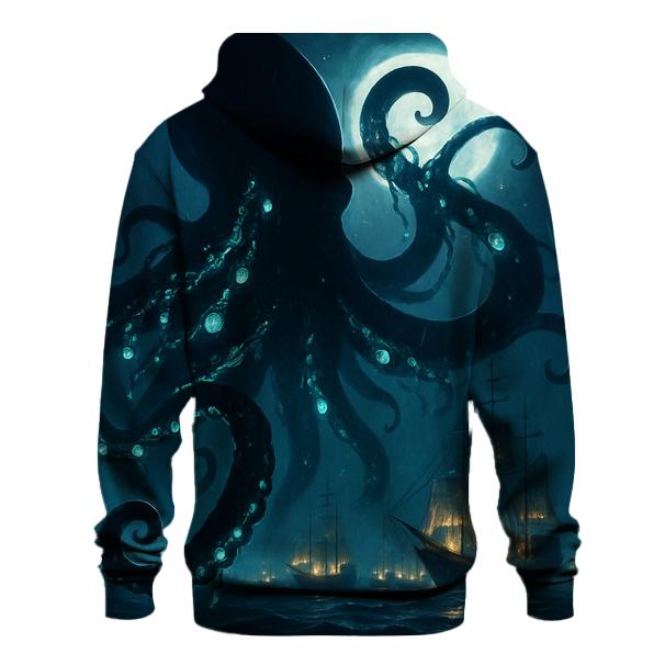 Starlit Harbor Kraken printed hoodies