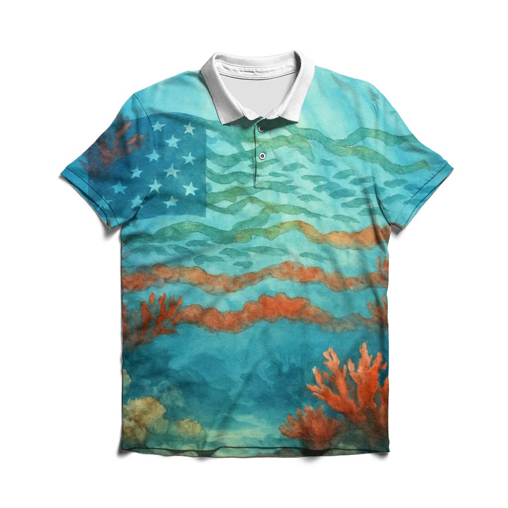 Coral Reef Standard classic pique polos