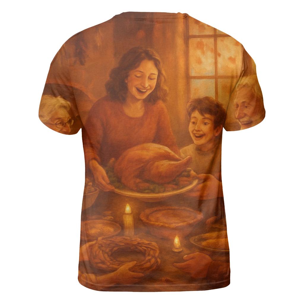 Golden Hearth Gathering unique graphic print tees