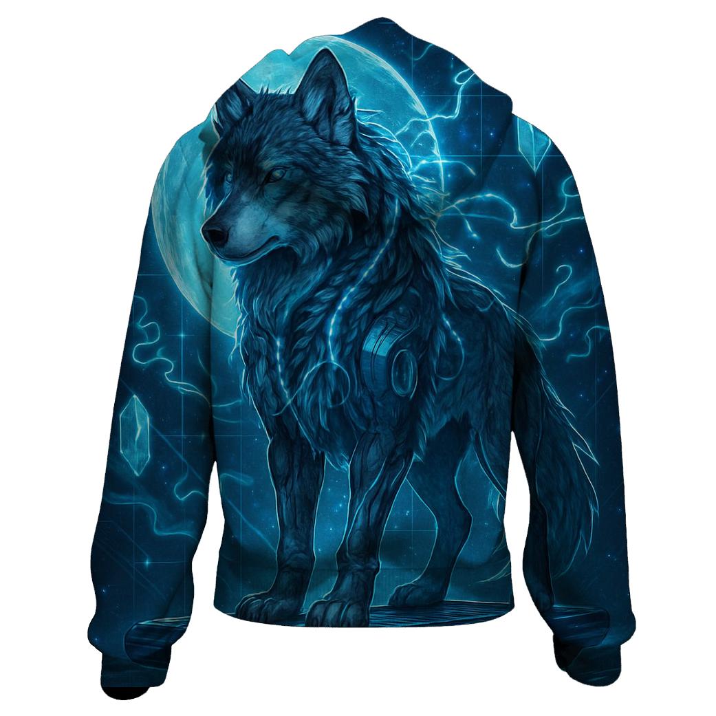 Circuit Howl Sentinel hoodie designs